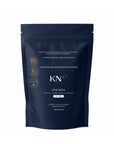 Navy blue package with 'KN+12' branding on a white background