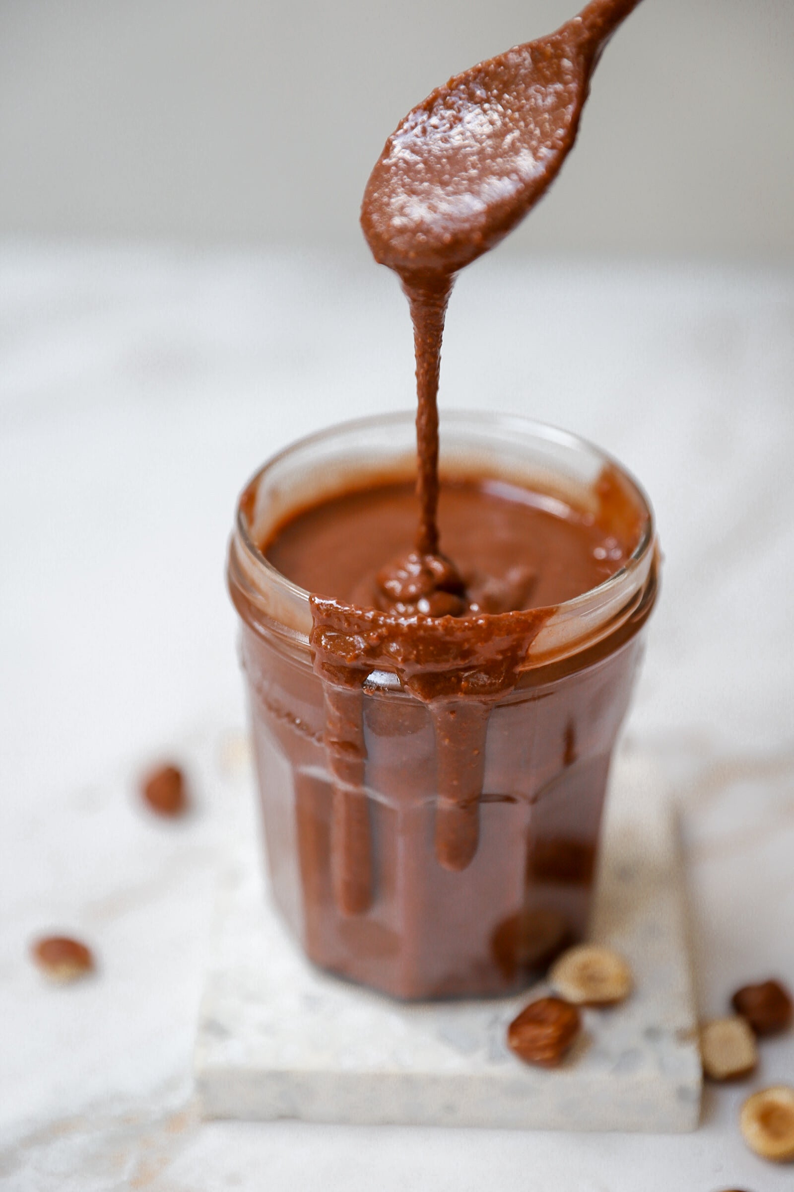 healthy chocolate hazelnut spread nutella alternative sleep support recipe