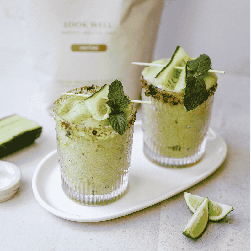 Glow Greens Tropical Summer Mocktail