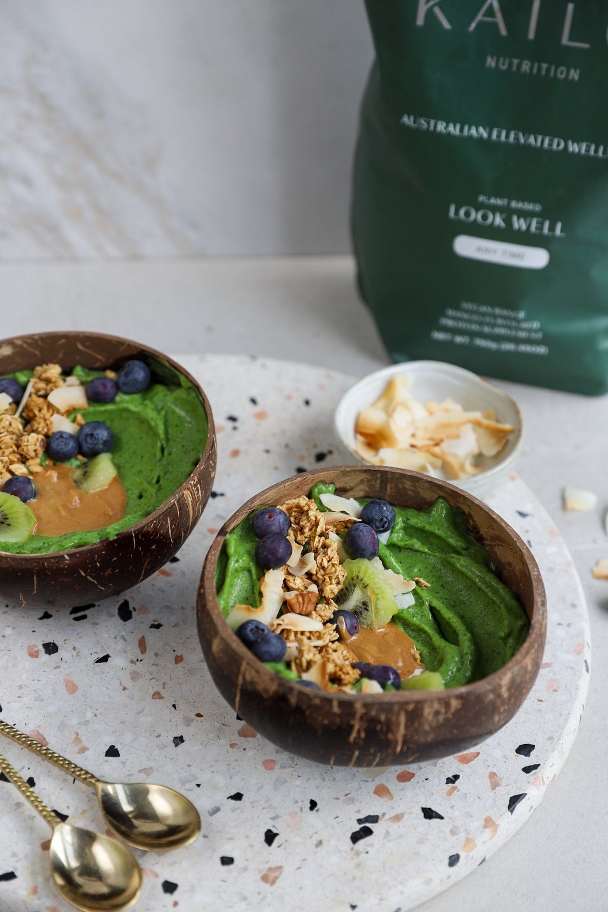 Mango & Greens Smoothie Bowl
