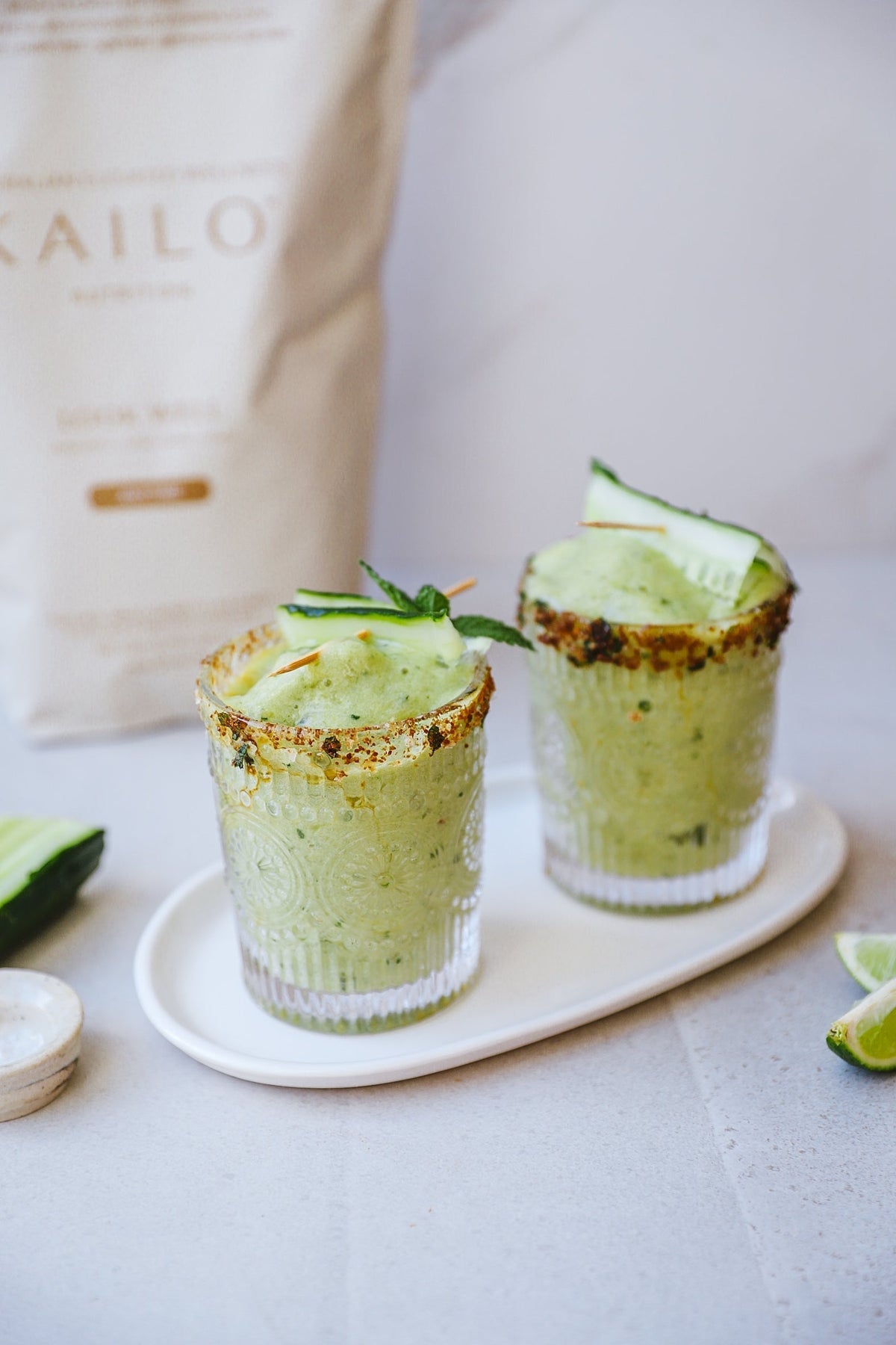 Glow Greens Tropical Summer Mocktail