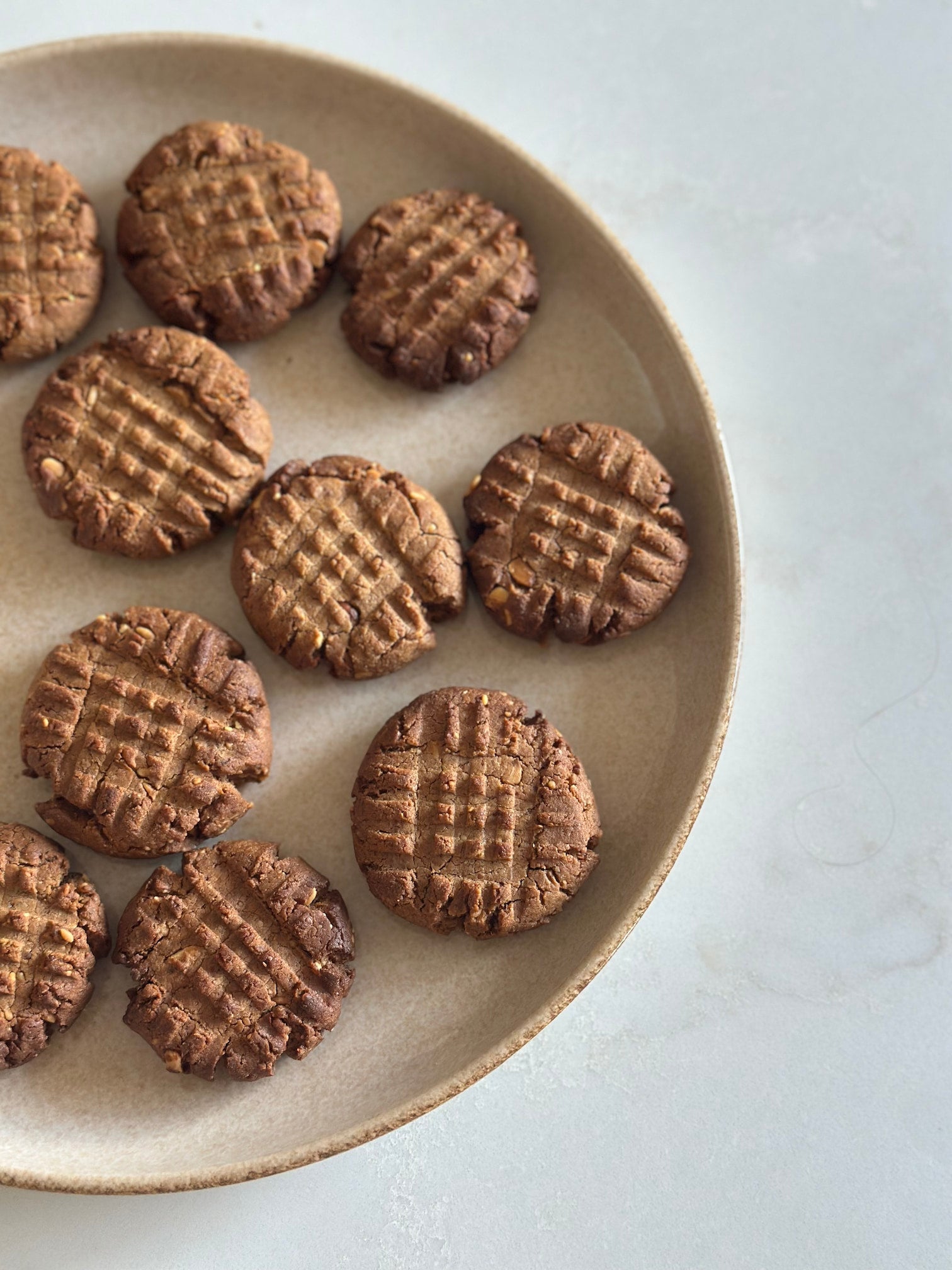 Simple 4 Ingredient Protein Chai Cookies