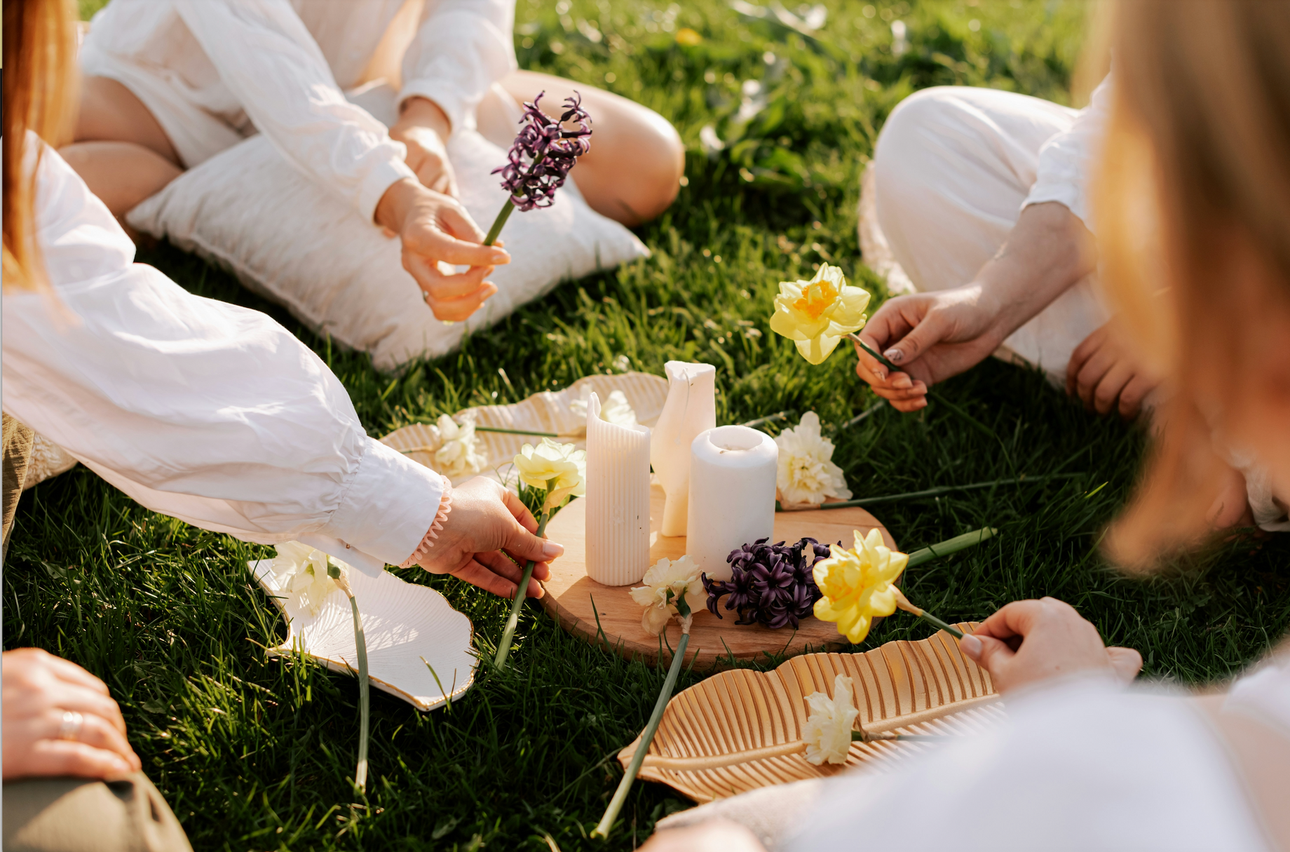 Calm morning routine with mindfulness and hydration