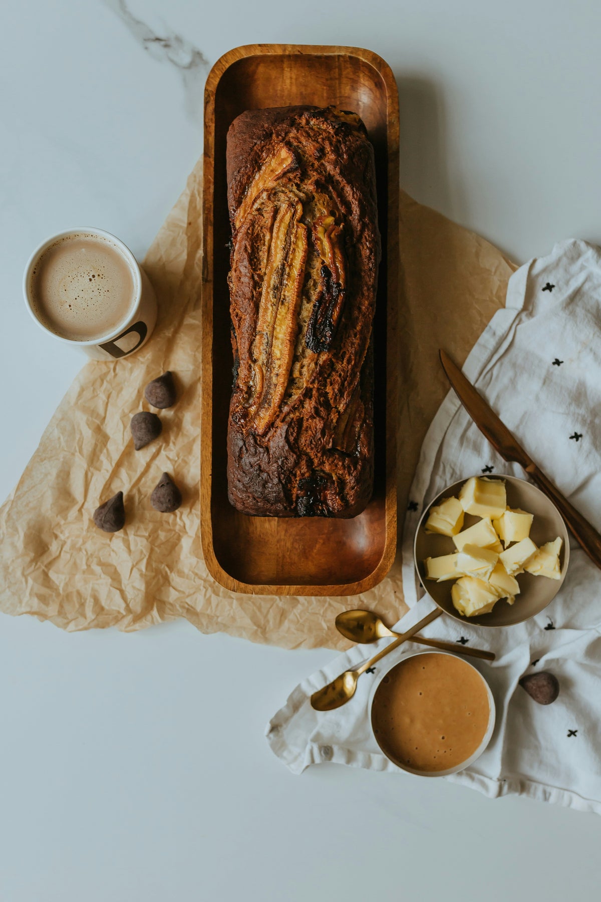 Gluten-Free Chai Banana Bread
