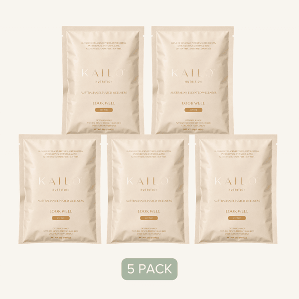 INNER WELL (Skin & Immunity Collagen Blend) - Mixed Berry 5 x 25g pack