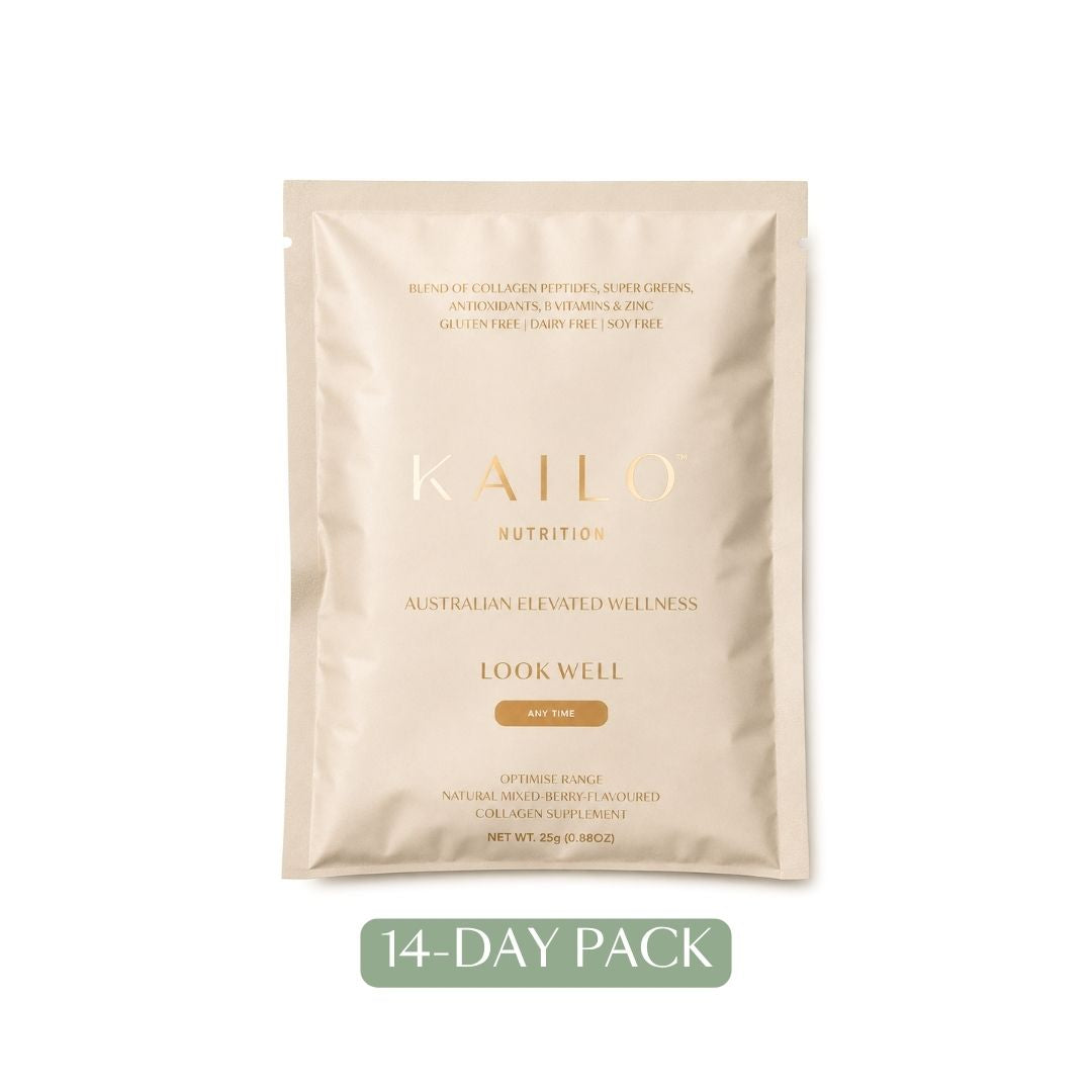 KALLO nutrition 14-day pack on a white background