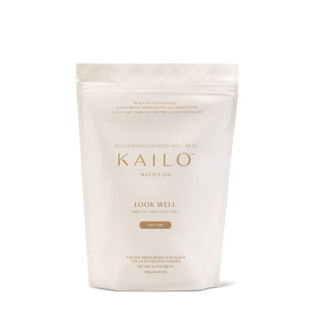 Look Well supplement package on a white background