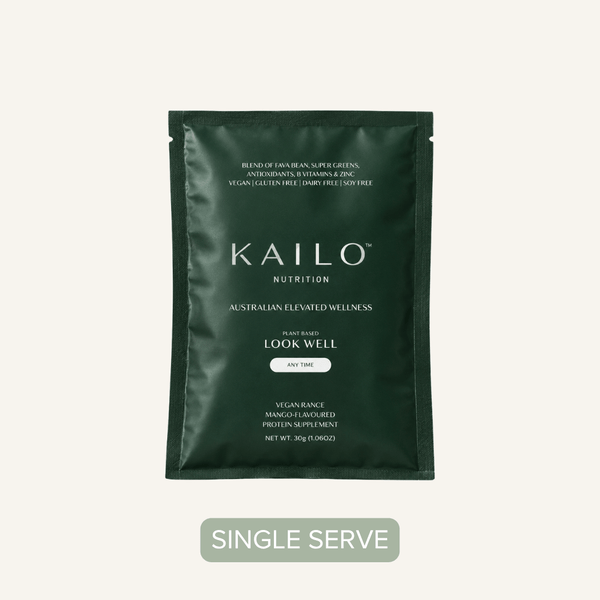 PLANT WELL (Protein Super Greens) - Mango 30g Single Serve