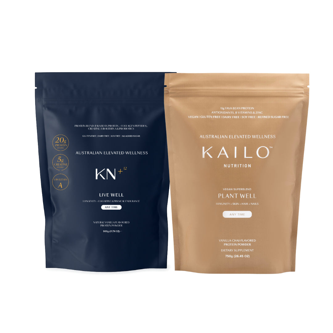 Plant Well Vanilla Chai and KN+12 Bundle