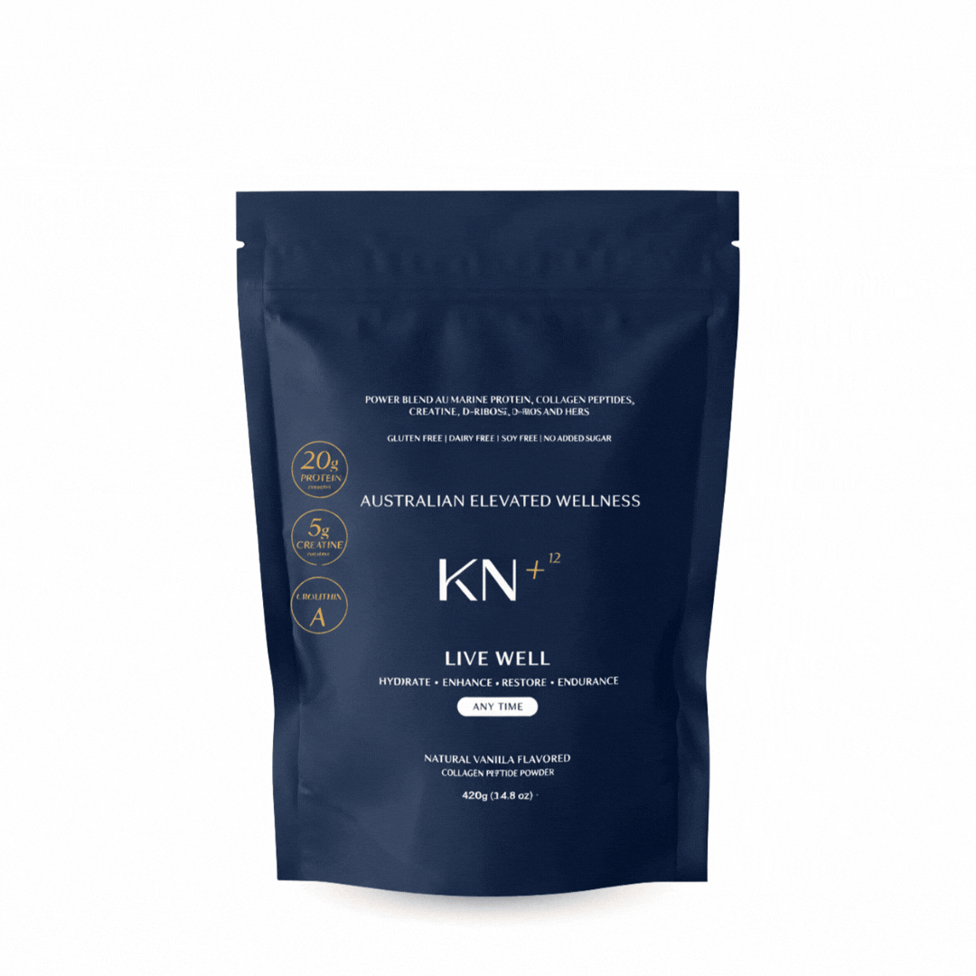 alternating images of KAILO supplements in resealable bags